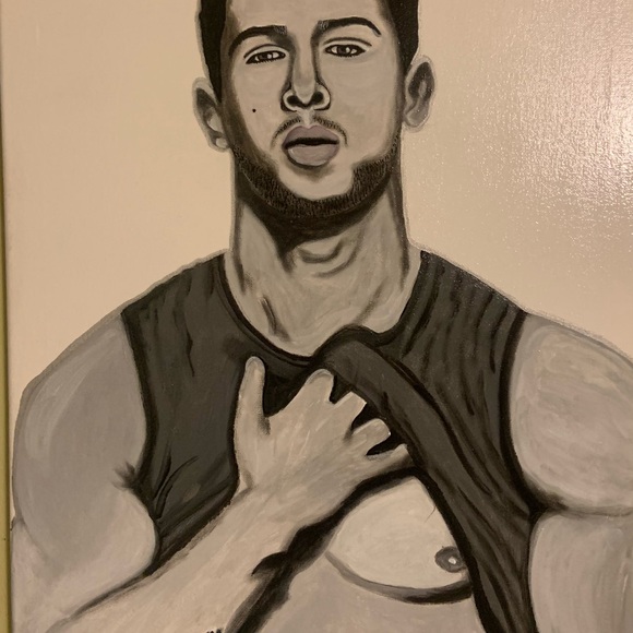 Nick Jones painting